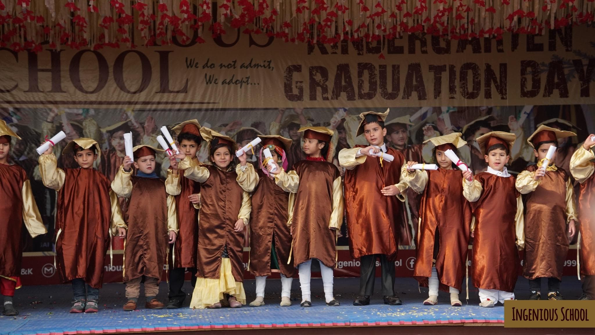 Kindergarten graduation day